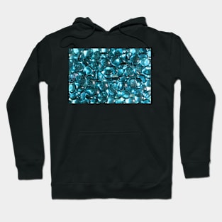 Blue Glass Stones Hoodie